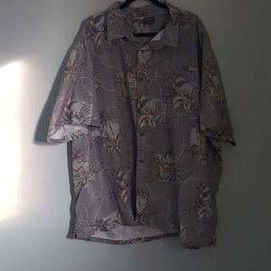 Mens 4xl Hawaiian button down shirt